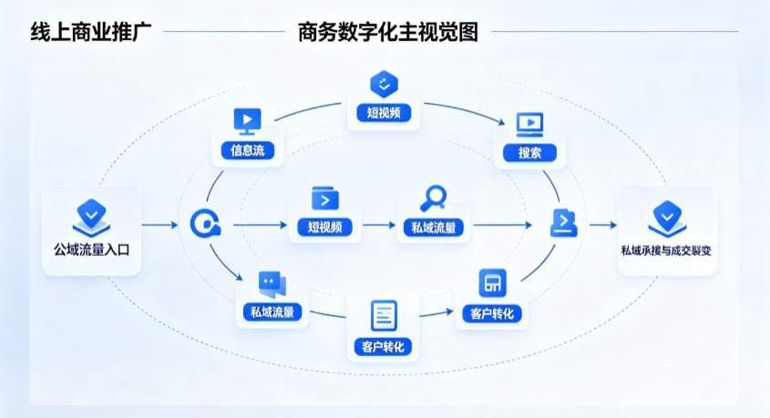 桂林线上商业推广怎么做？全域流量闭环搭建与低成本转化实战指南